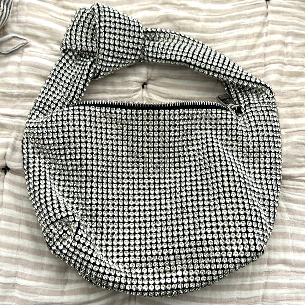 Rhinestone going out bag